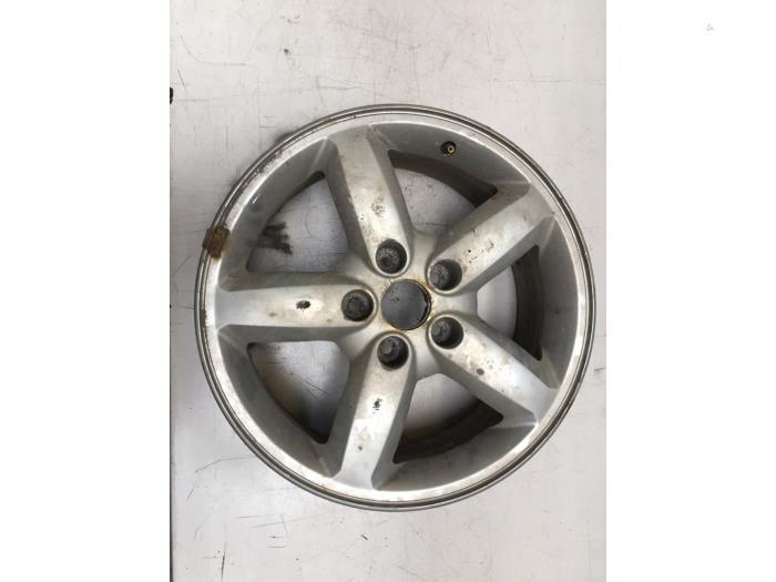 Velg van een Hyundai Santafe, Auto-onderdelen, Banden en Velgen, Velg(en), Personenwagen, Gebruikt, 3 maanden garantie, Ophalen of Verzenden