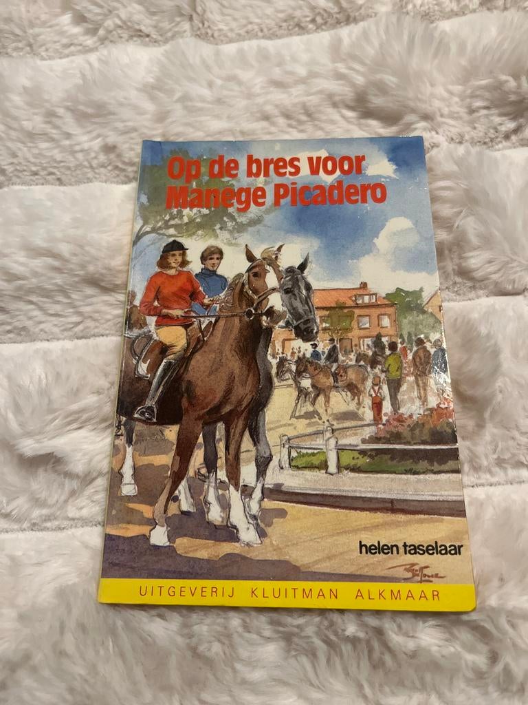 Op de Bres voor Manege Picadero - Helen Taselaar, Ophalen of Verzenden, Gelezen, Fictie algemeen