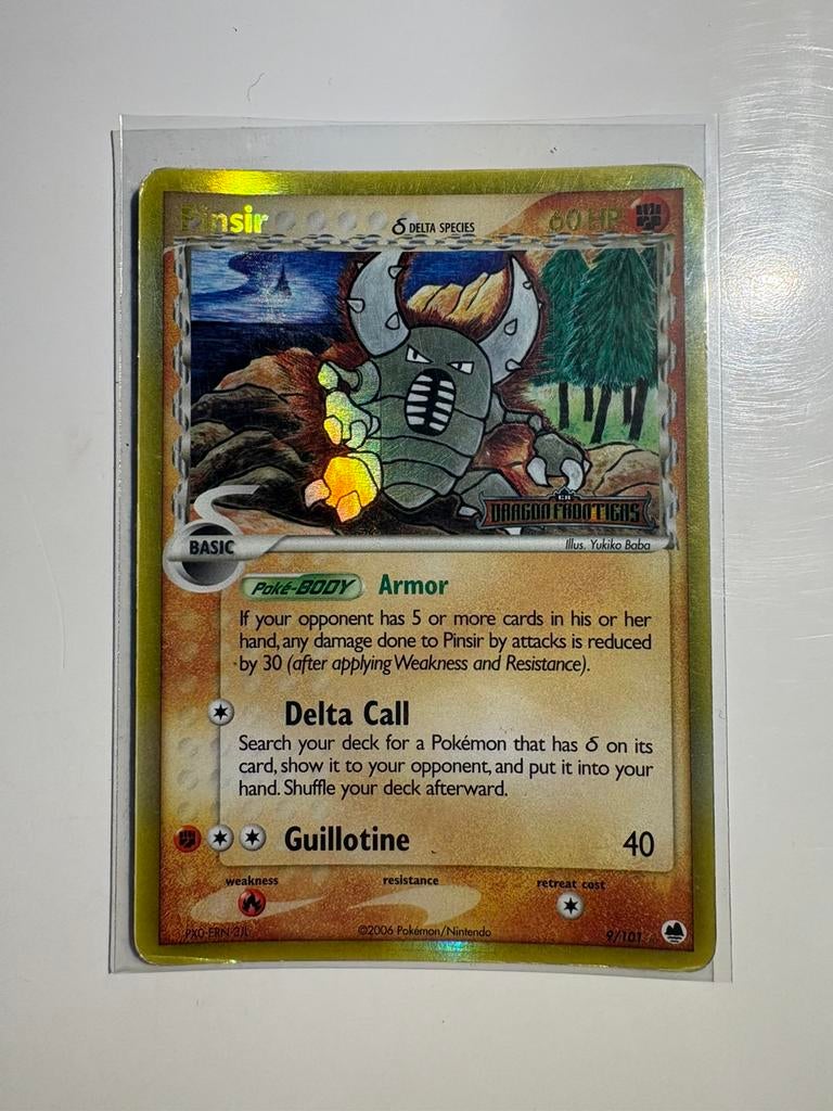 Pokémon kaart Pinsir Delta Species Holo (2006), Hobby en Vrije tijd, Verzamelkaartspellen | Pokémon, Ophalen of Verzenden