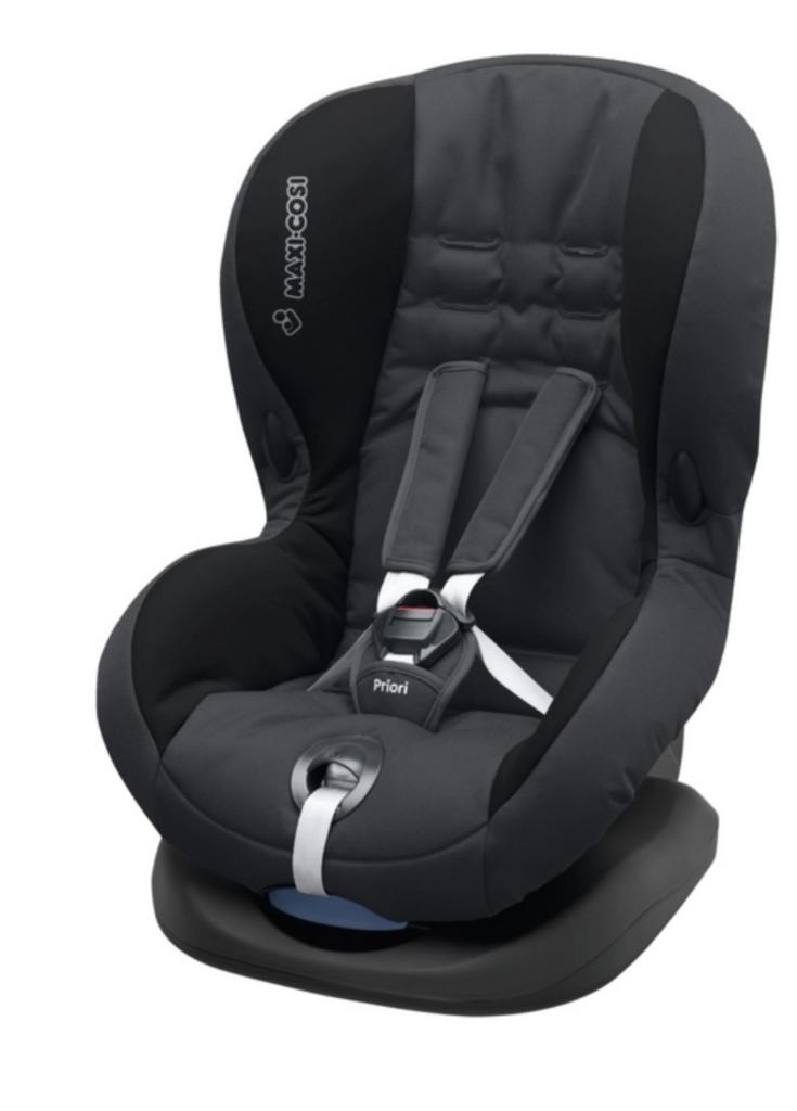 Maxi-Cosi Priori Autostoel Black - 3 punt gordel aansluiting, Ophalen, Verstelbare rugleuning, Autogordel, 9 t/m 18 kg