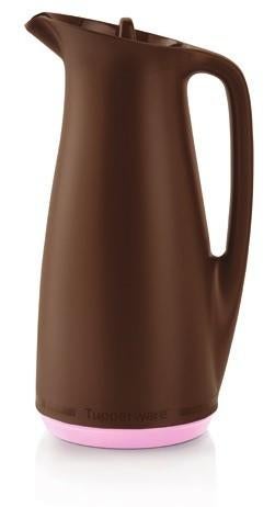 Tupperware Thermoskan Bruin/Roze Nieuw Laatste, Huis en Inrichting, Keuken | Tupperware, Ophalen of Verzenden, Nieuw, Bruin, Beker of Kan