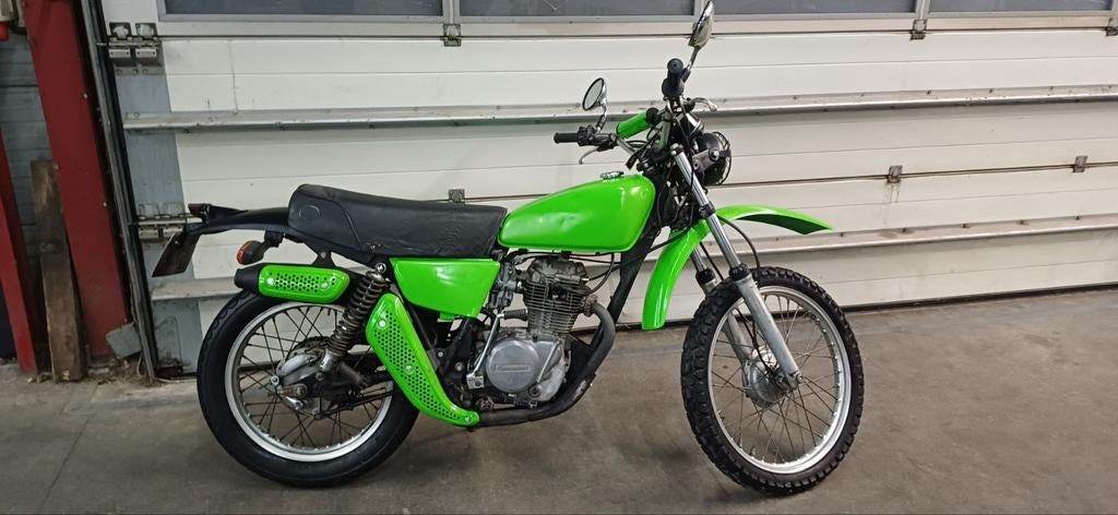 Kawasaki KL250A 1981 250cc met kenteken, Motoren, Motoren | Kawasaki, Particulier, Enduro, 1 cilinder, Ophalen
