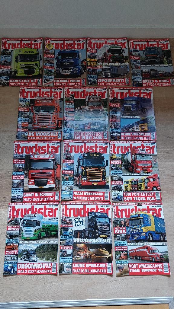 Truckstar Jaargang 2009 t/m 2023, Ophalen of Verzenden, Zo goed als nieuw, Truckstar, Vrachtwagen