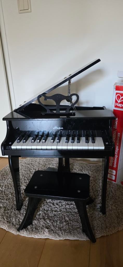 Hape Vleugel Grand Piano - 3+ jaar, Ophalen of Verzenden, Gebruikt, Jongen of Meisje