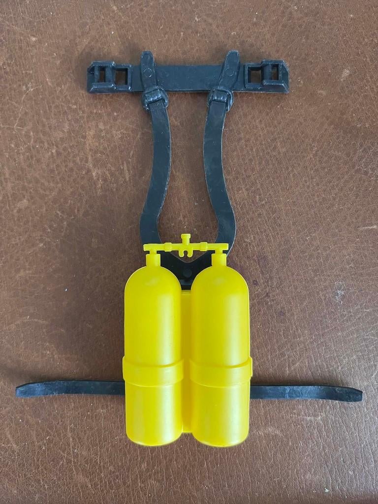 Vintage Big Jim Mattel Duiktanks, Ophalen of Verzenden, Zo goed als nieuw
