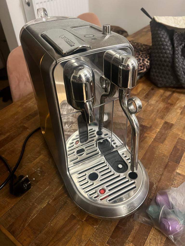 Sage Barista Pro Espressomachine, Witgoed en Apparatuur, Koffiezetapparaten, Afneembaar waterreservoir, Gebruikt, Espresso apparaat