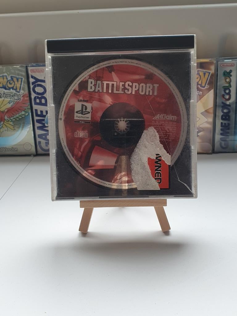 BattleSport PlayStation 1 (PS1) - Zonder Boekje, Avontuur en Actie, Gebruikt, Q, 1 speler