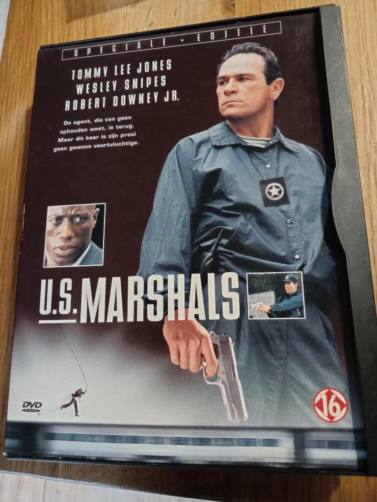 DVD - U.S. Marshals, Cd's en Dvd's, Dvd's | Actie, Gebruikt, Vanaf 16 jaar, Ophalen of Verzenden