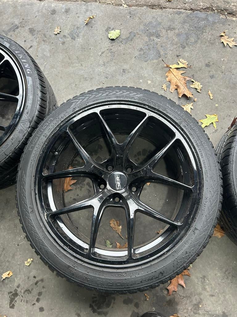 BBS 19inch breedset, Auto-onderdelen, Banden en Velgen, Gebruikt, Overige, Banden en Velgen, Winterbanden