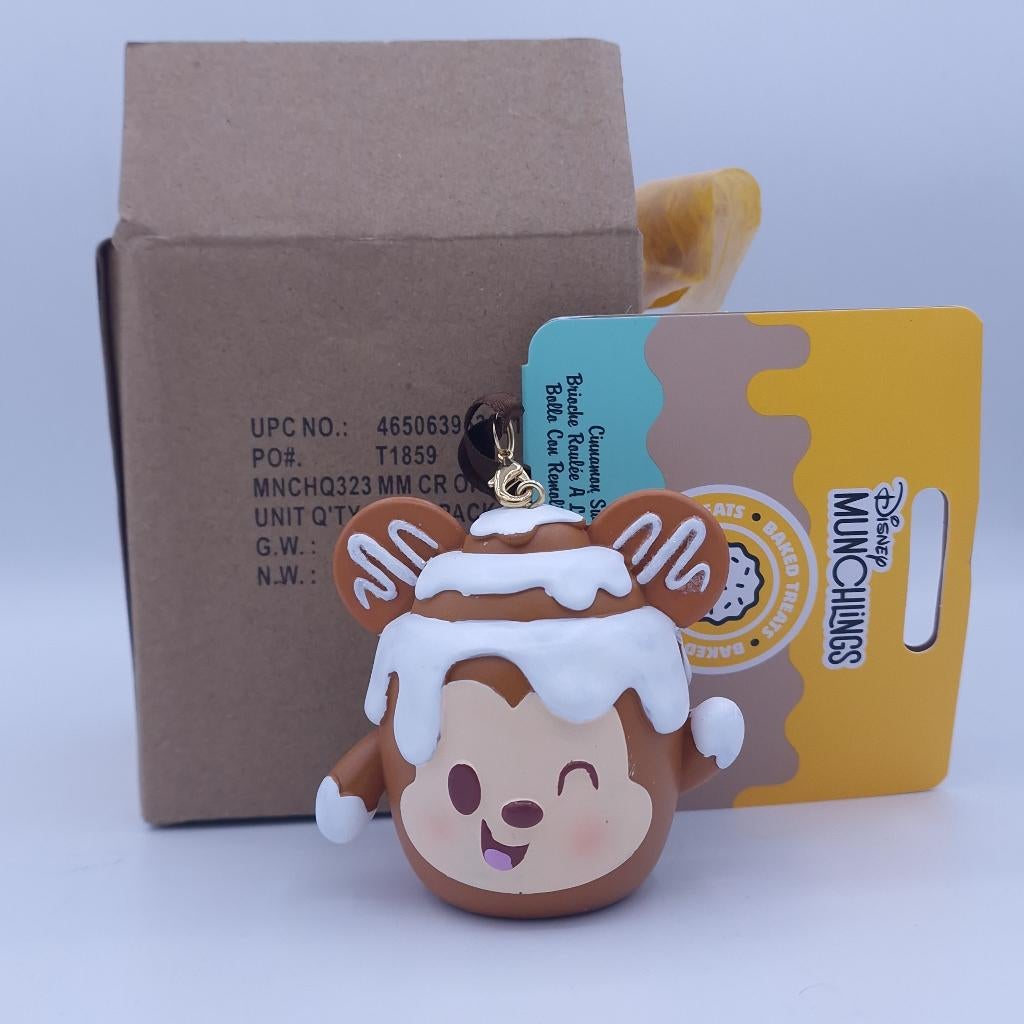 Mickey Cinnamon Swirl Bun Munchlings Baked Treats ornament, Verzamelen, Disney, Nieuw, Beeldje of Figuurtje, Mickey Mouse, Ophalen of Verzenden