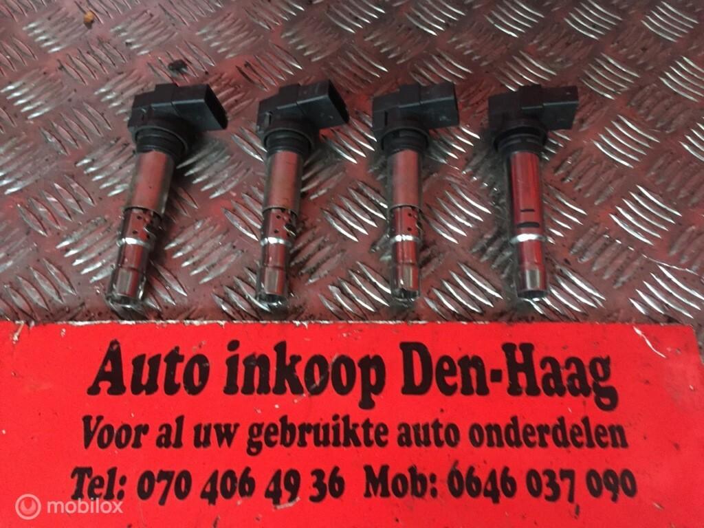 VW Polo Seat Audi ('09-'14) 1.2/1.4/1.6 Bobine 0986221023, Gebruikt, Volkswagen, Ophalen of Verzenden, Volkswagen