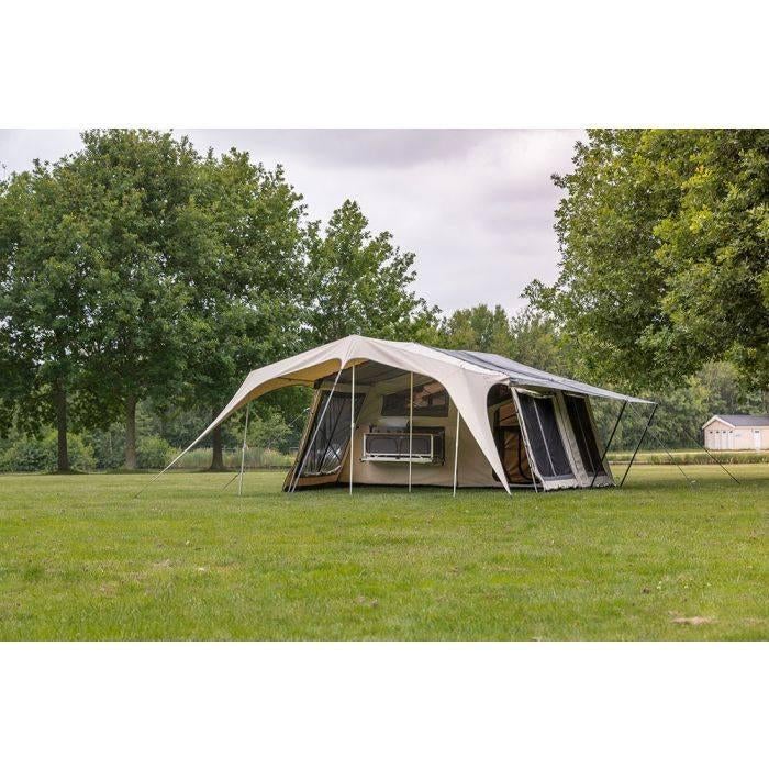 TE HUUR: Campooz Fat Freddy – vouwwagen/tenttrailer