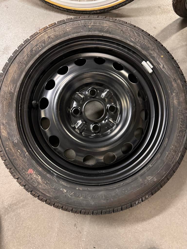 Michelin Band en Velg - 15 inch, Ophalen, Gebruikt, Banden en Velgen, All Season