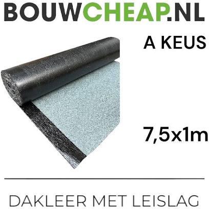 Nu in de aanbieding a €.6.00 per m2 met lichte leislag, Doe-het-zelf en Verbouw, Dakpannen en Dakbedekking, Nieuw, Dakleer, Overige materialen