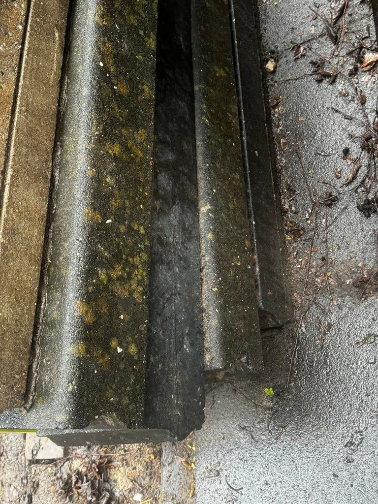 Gebruikte opsluitbanden/ trottoirbanden!!10 stuks - 13x15x25, Ophalen, Gebruikt, Border, Beton