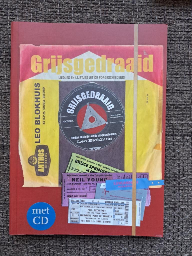 Leo Blokhuis Grijsgedraaid plus cd, Ophalen of Verzenden, Zo goed als nieuw, Algemeen, Leo Blokhuis