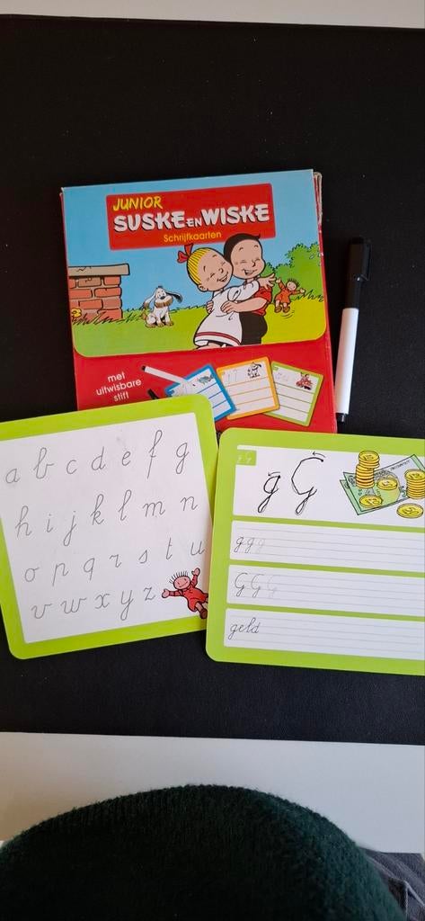 Suske en Wiske schrijfkaarten, Kinderen en Baby's, Speelgoed | Educatief en Creatief, Ophalen of Verzenden