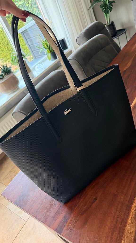 Lacoste Tas met Etui - 2 Kleuren, Sieraden, Tassen en Uiterlijk, Tassen | Damestassen, Ophalen of Verzenden, Zo goed als nieuw