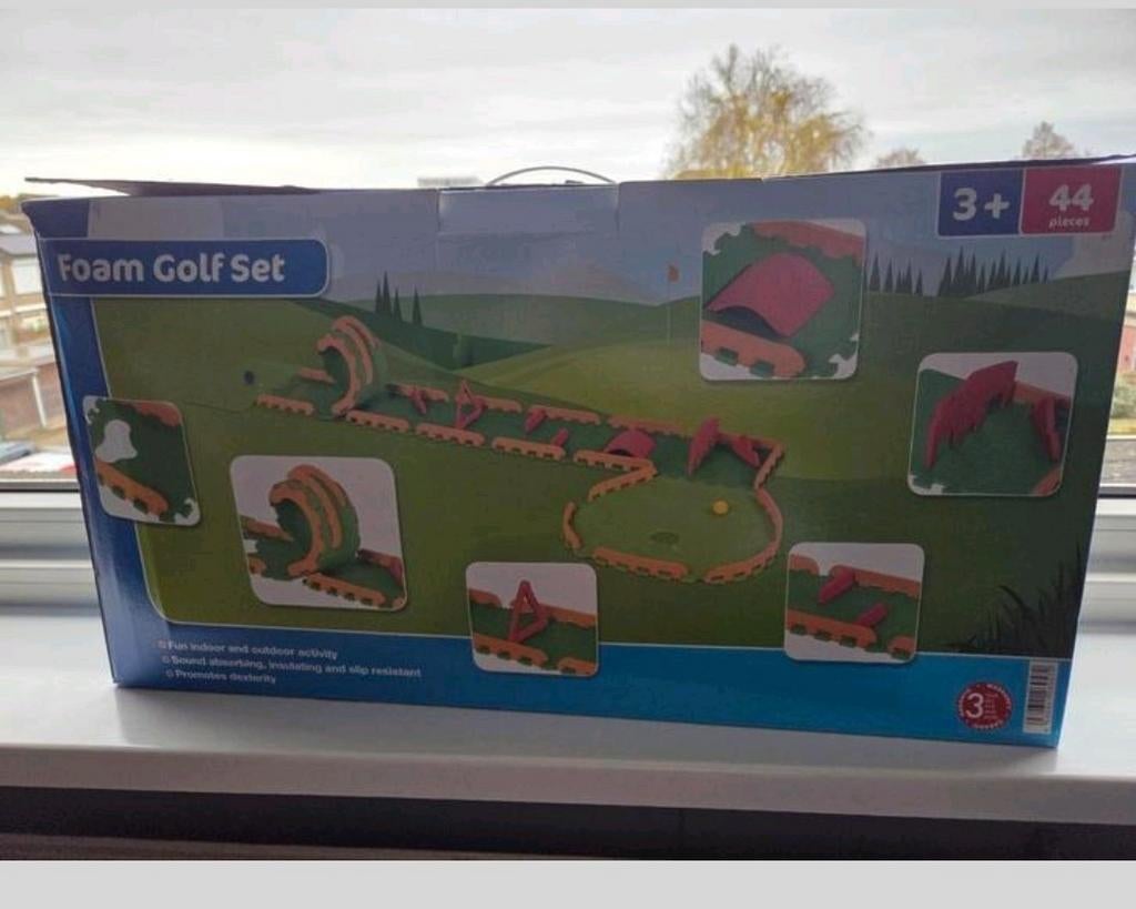 Foam Golfset voor binnen en buiten - Als nieuw!, Ophalen of Verzenden, Zo goed als nieuw, Jongen of Meisje