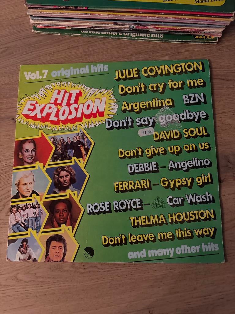 Hit Explosion Vol. 7 - Vinyl LP, Ophalen of Verzenden, Gebruikt, 12 inch