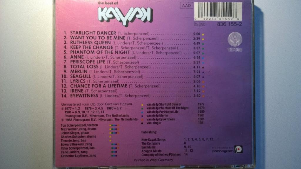 Kayak - The Best Of Kayak, Ophalen of Verzenden, Zo goed als nieuw