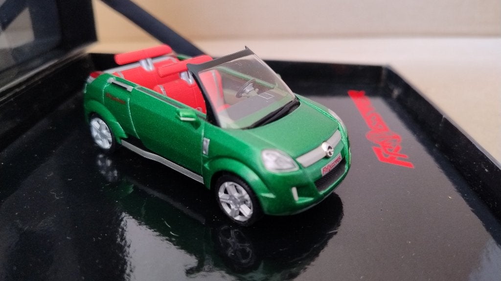 Model auto Opel Frogster cabrio Norev - diecast in box 1:43, Ophalen of Verzenden, Zo goed als nieuw, Auto, Norev