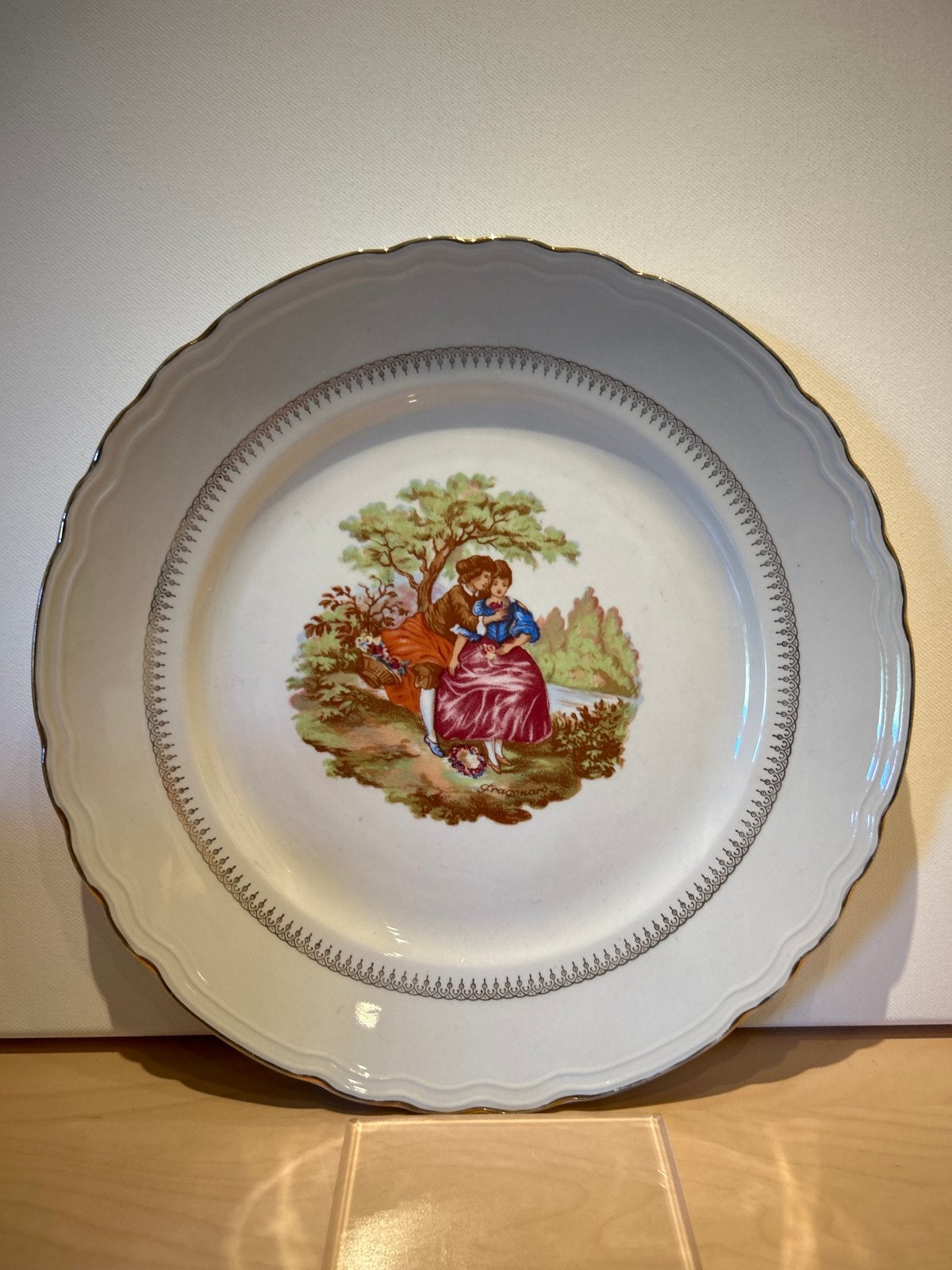 Royal Tognana Italie bord 28cm - vintage, Ophalen