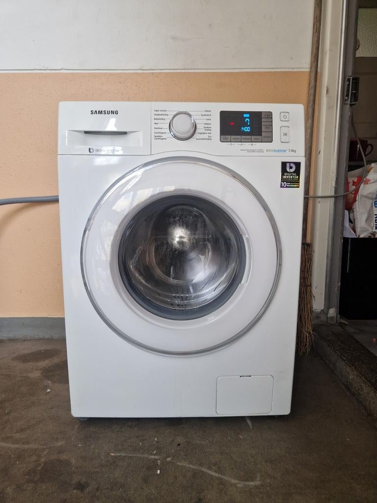 Samsung wasmachine - Lager/koolborstel te vervangen, Witgoed en Apparatuur, Wasmachines, Gebruikt, Voorlader, 6 tot 8 kg, 85 tot 90 cm