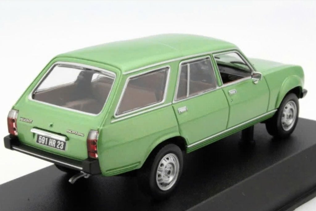 Peugeot 504 BREAK Dangel 1980 Groen 1/43 NOREV ref: 475430, Verzenden, Nieuw, Auto, Norev
