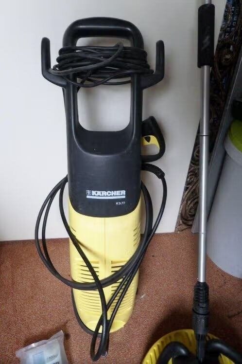 Hogedrukreiniger - Karcher 3.77M - 130 Bar - 1500 Watt, Ophalen, Met autostop en -start, Kärcher, Zo goed als nieuw