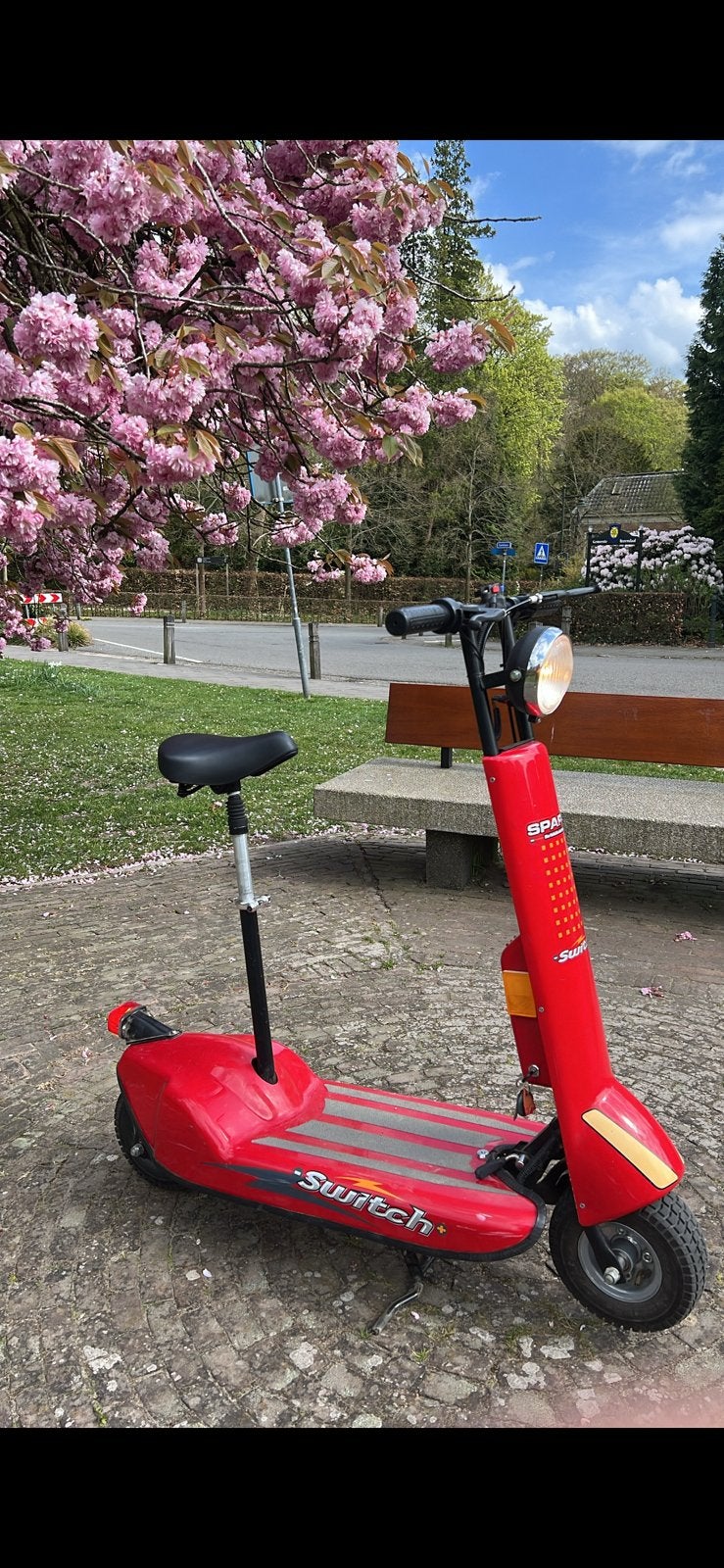 E-scooter/opklapbare scooter., Fietsen en Brommers, Ophalen, Gebruikt, Elektrische step (E-scooter)