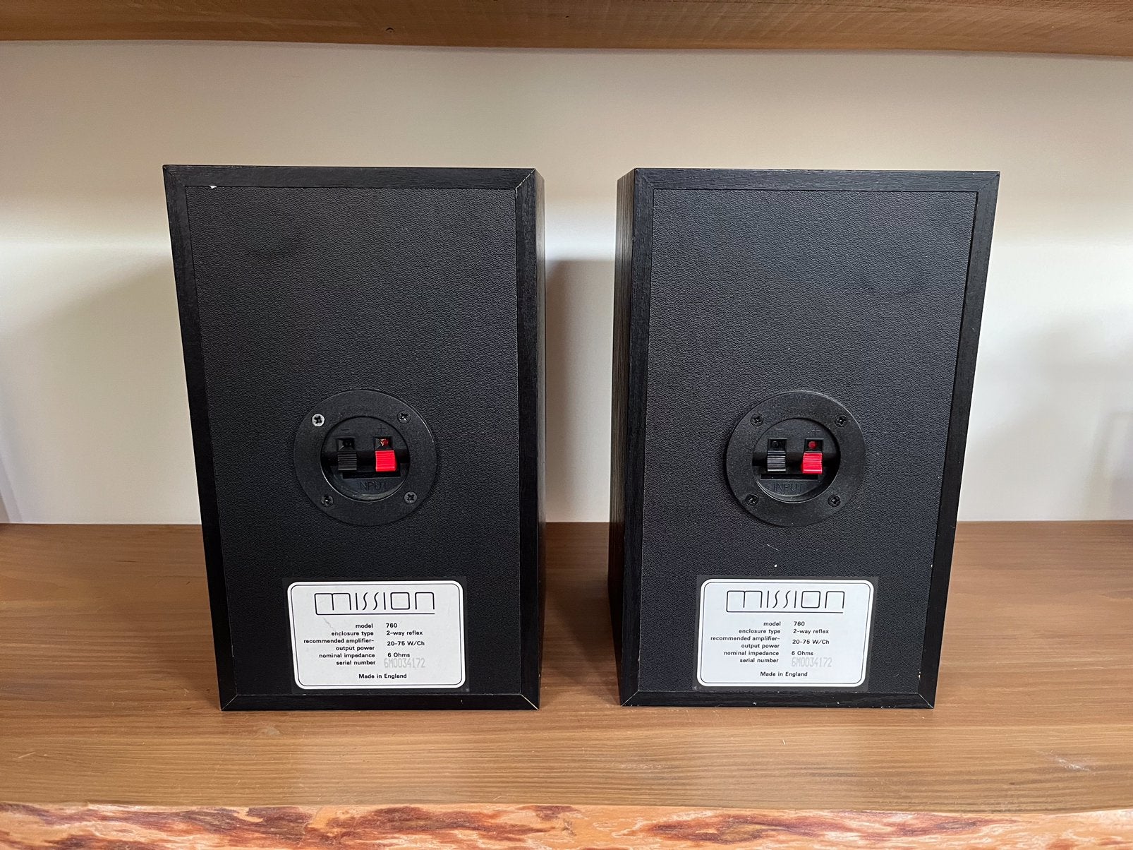 Foto 5 van Mission 760 speakers – set van 2 – klassieke Britse hifi