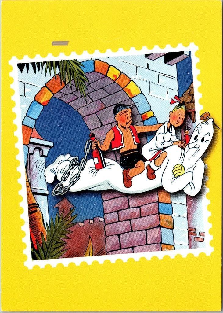 Suske en Wiske | Het Spaanse spook | Kaart, Verzenden, 1960 tot 1980, Ongelopen, Kinderen