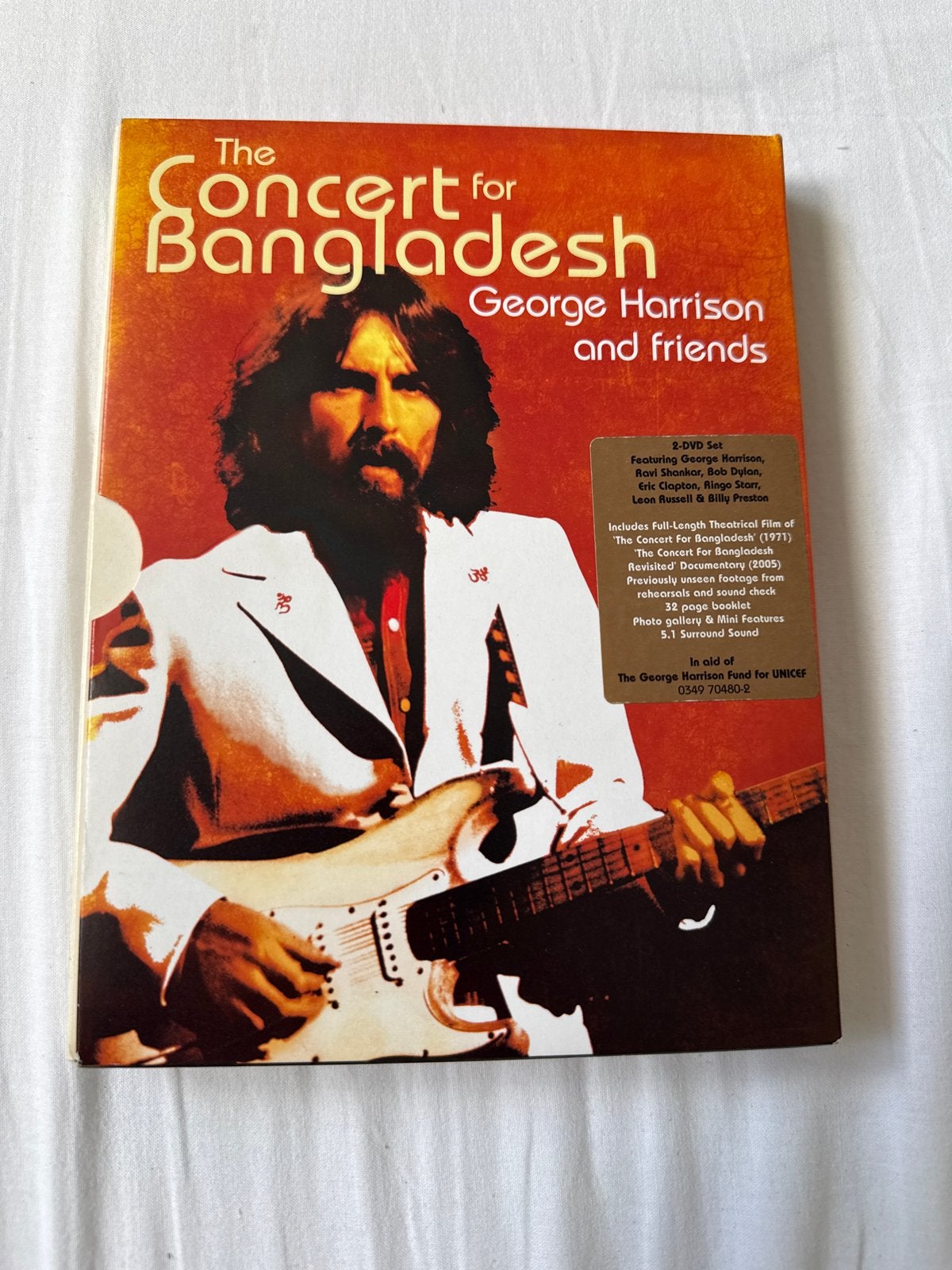 The Concert for Bangladesh - George Harrison and friends, Alle leeftijden, Nederlands, Ophalen of Verzenden, Zo goed als nieuw