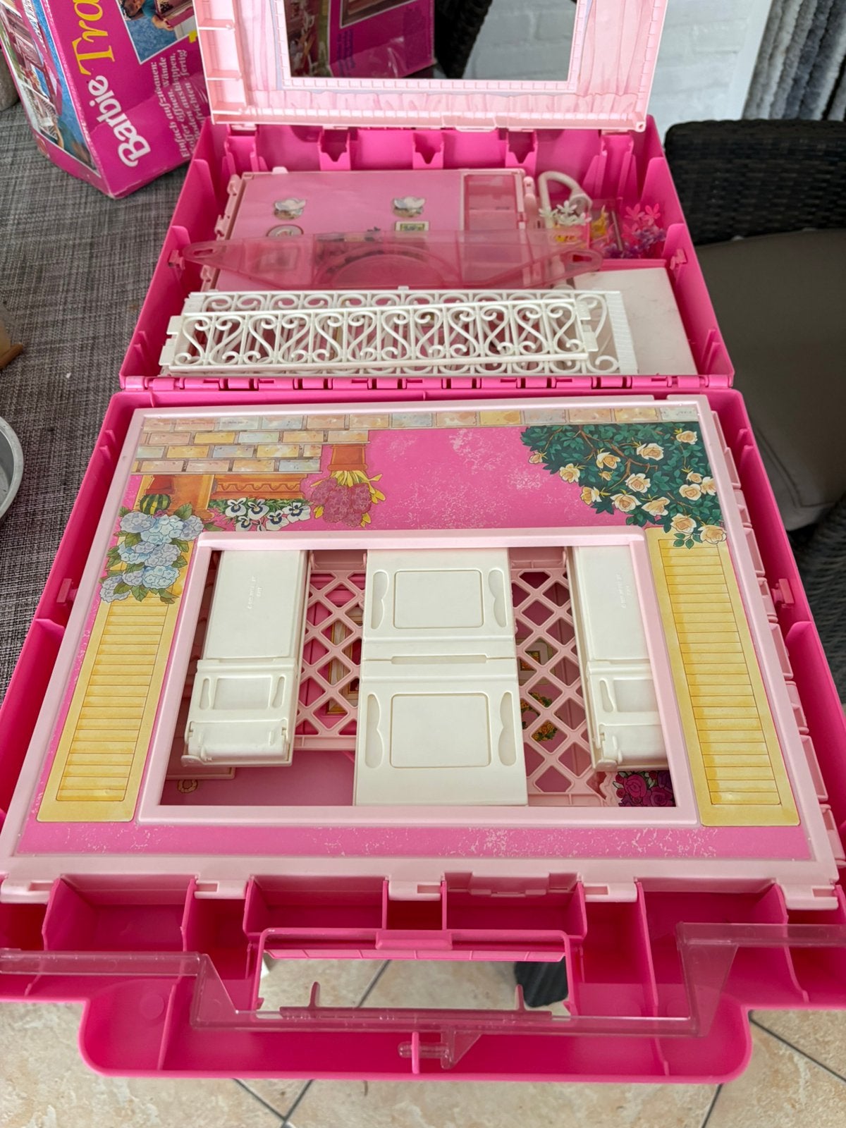 Vintage barbie spullen uit de jaren 90, Ophalen, Gebruikt
