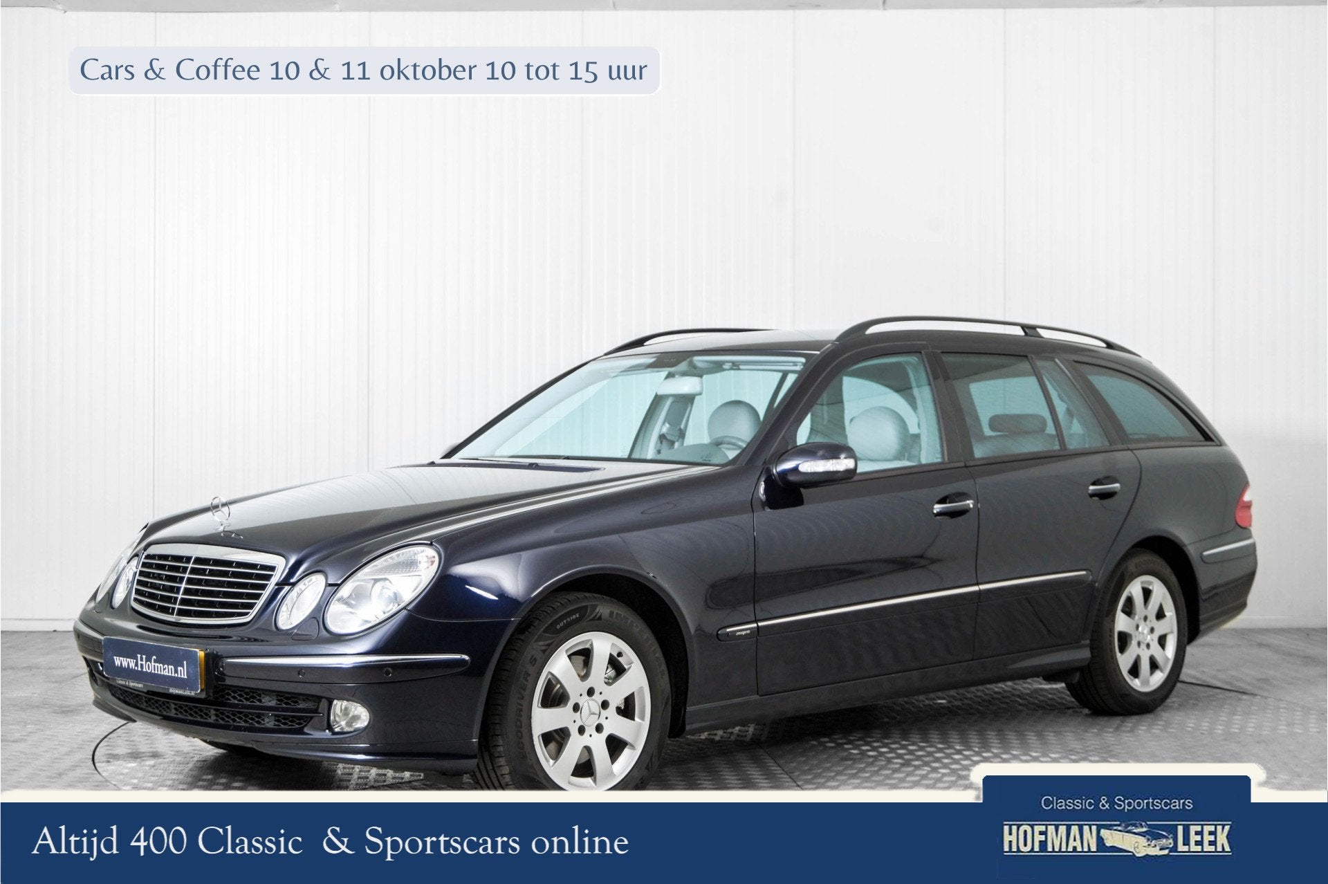 Mercedes-Benz E-Klasse Combi 320 Avantgarde 4-Matic 95000 km, Auto's, Automaat, Gebruikt, 1770 kg, Blauw