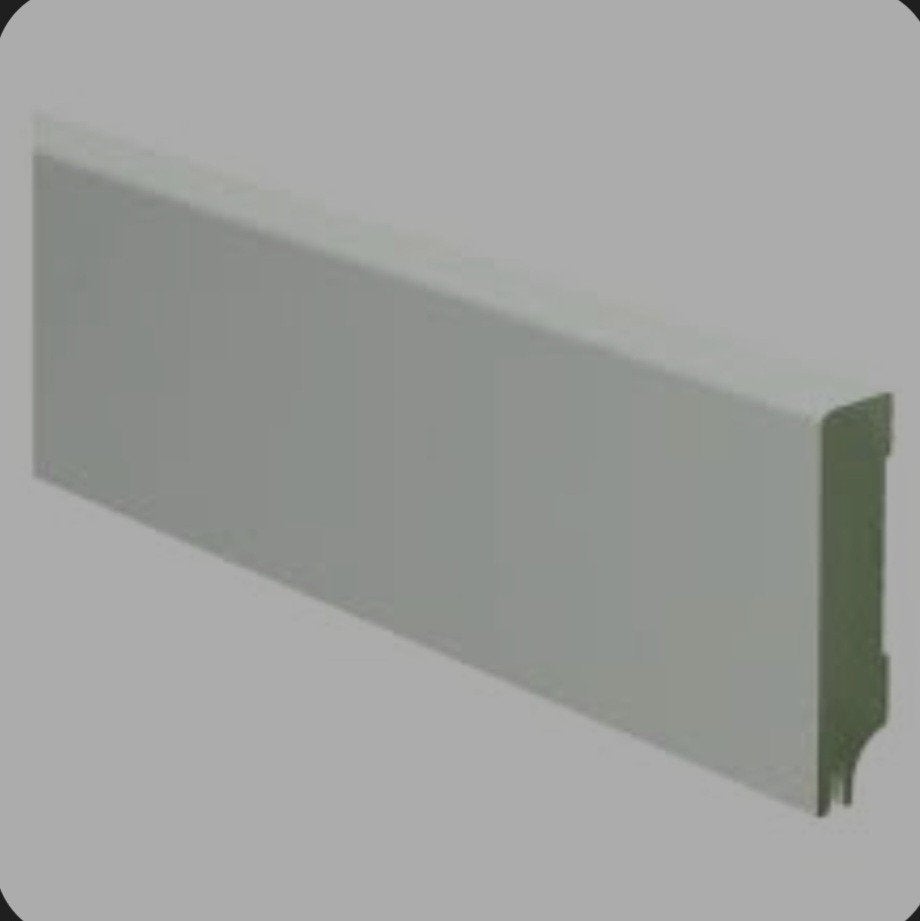 MDF moderne plint - Nieuwstaat, Doe-het-zelf en Verbouw, Plinten en Afwerking, Ophalen, Overige materialen, Nieuw, 200 tot 250 cm