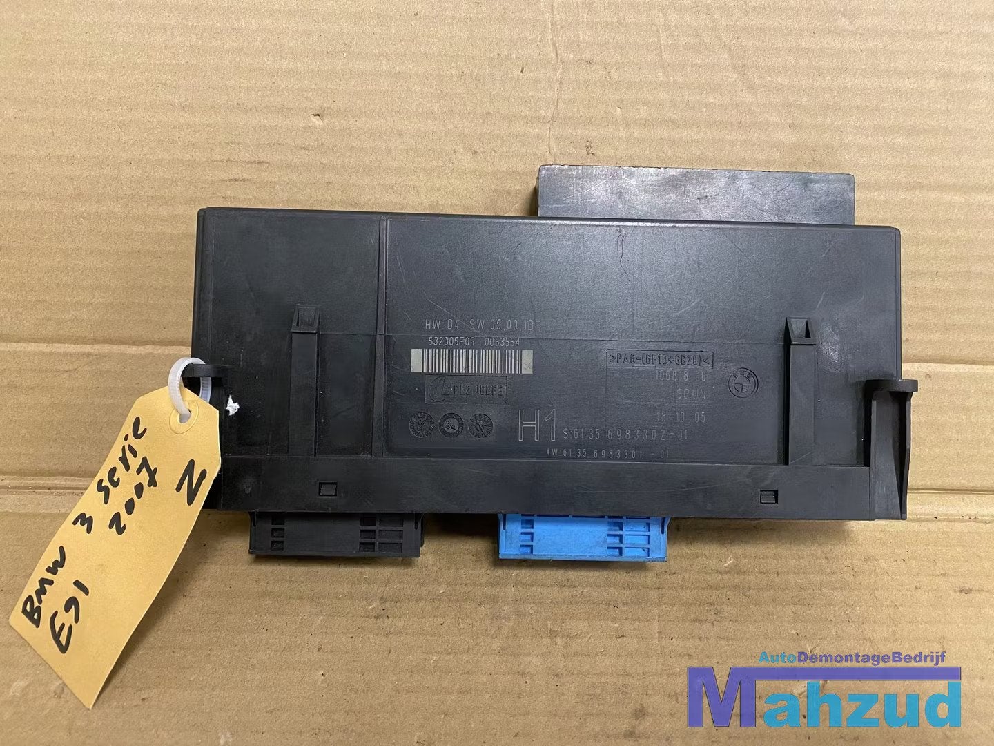 BMW 3 SERIE E90 BCM Module 698330201 6135698330201, Petuelring 130
80788  Munich, DE, Gebruikt, Info@bmw.de, Ophalen of Verzenden
