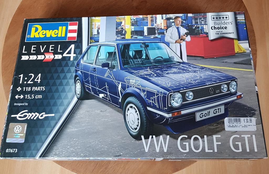 REVELL VW GOLF GTI, 1:50 of kleiner, Auto, Verzenden, Revell