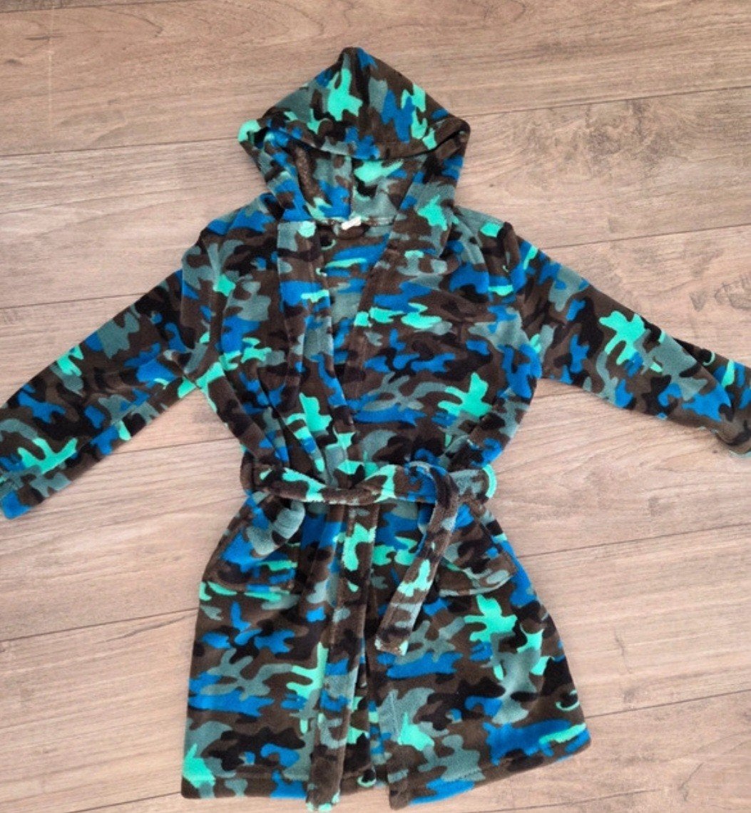 Hema badjas maat 122/128, zo goed als nieuw, Nacht- of Onderkleding, Jongen of Meisje, Ophalen of Verzenden, Zo goed als nieuw