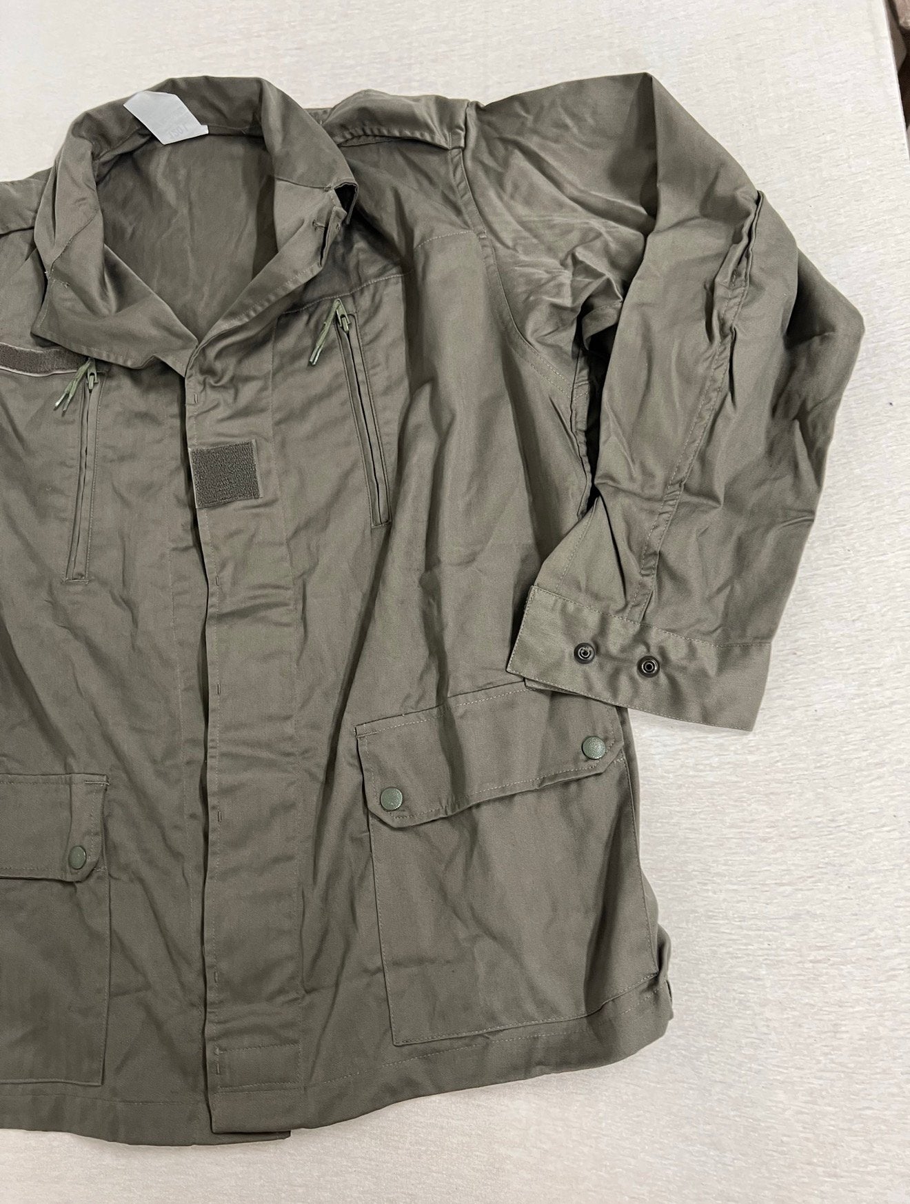 Franse Militaire F2 O.D veldjas jas military frans frankrijk, Overige gebieden, Kleding of Schoenen, Ophalen of Verzenden, H