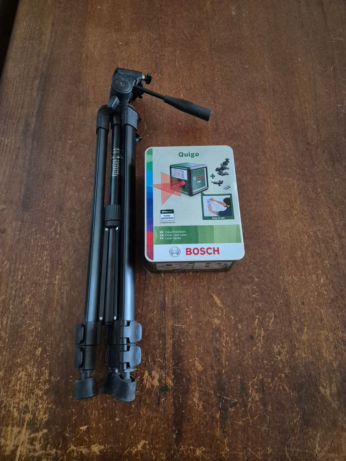 laserwaterpas met statief, Ophalen, Zo goed als nieuw, Overige meters
