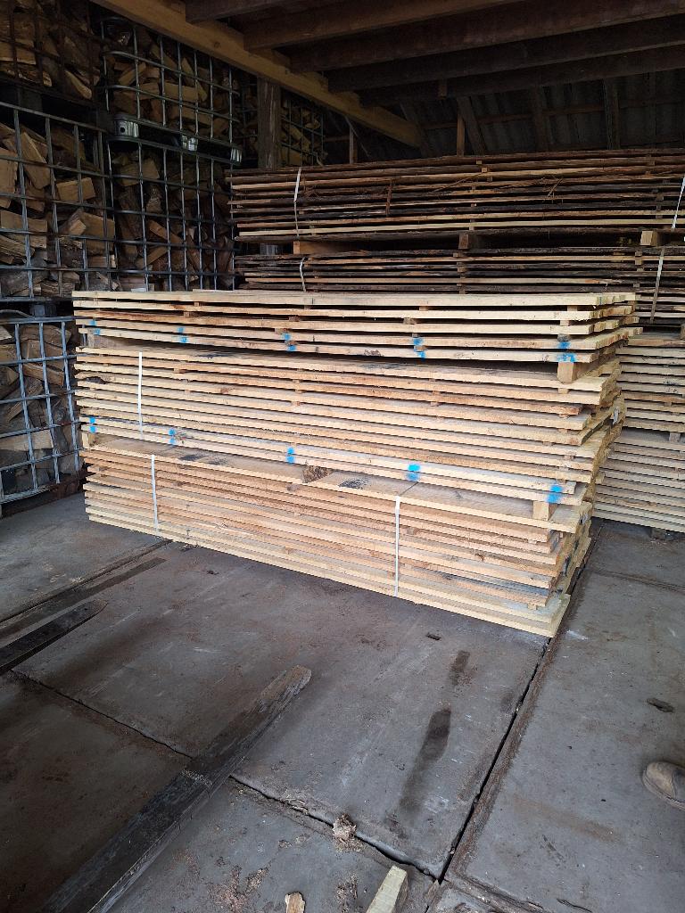 Eiken planken fijnbezaagd diverse afmetingen, Ophalen, Planken, Nieuw, Hardhout