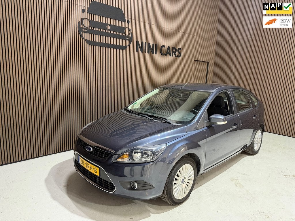 Ford Focus 1.8 Titanium Flexi Fuel Nieuwe apk, Auto's, Ford, Bedrijf, Te koop, Focus, ABS, Airbags, Airconditioning, Automatische klimaatregeling
