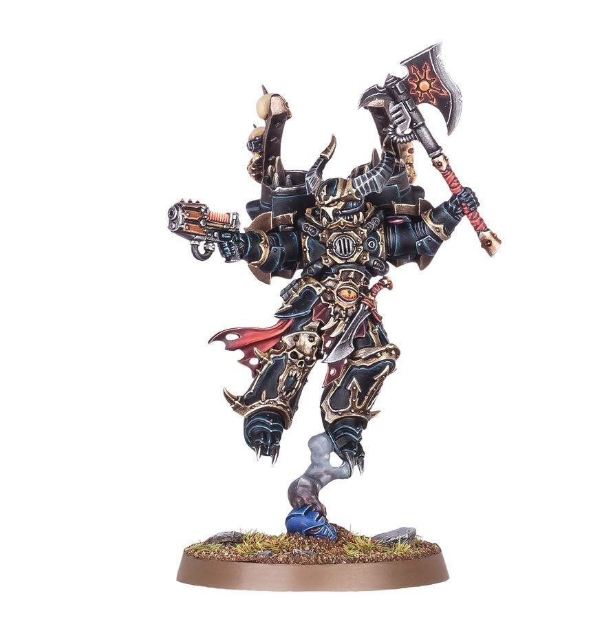 Chaos Lord with Jump Pack (No Lightning Claws), Ophalen of Verzenden, Zo goed als nieuw, Warhammer 40000, Figuurtje(s)