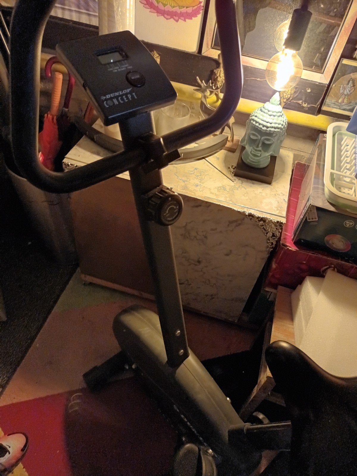 Dunlop Concept 1 Hometrainer - Perfect voor Thuis Workouts, Ophalen, Gebruikt, Metaal, Benen