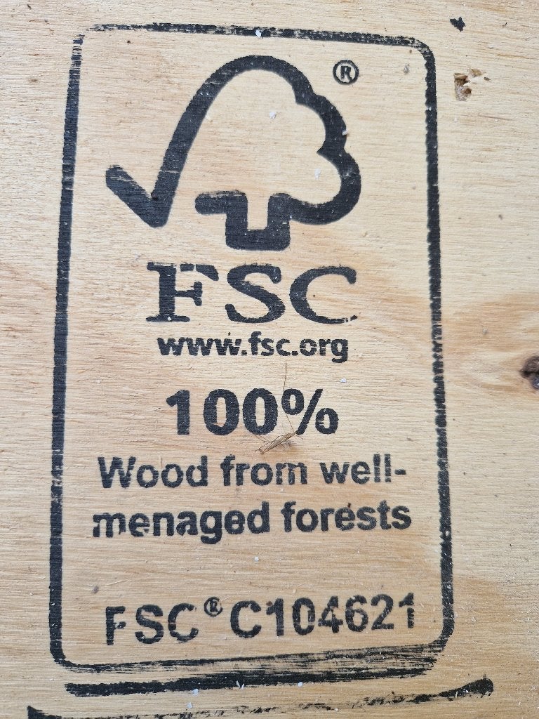 Houten vloerplaten, Ophalen, Gebruikt, Minder dan 25 mm, Overige typen