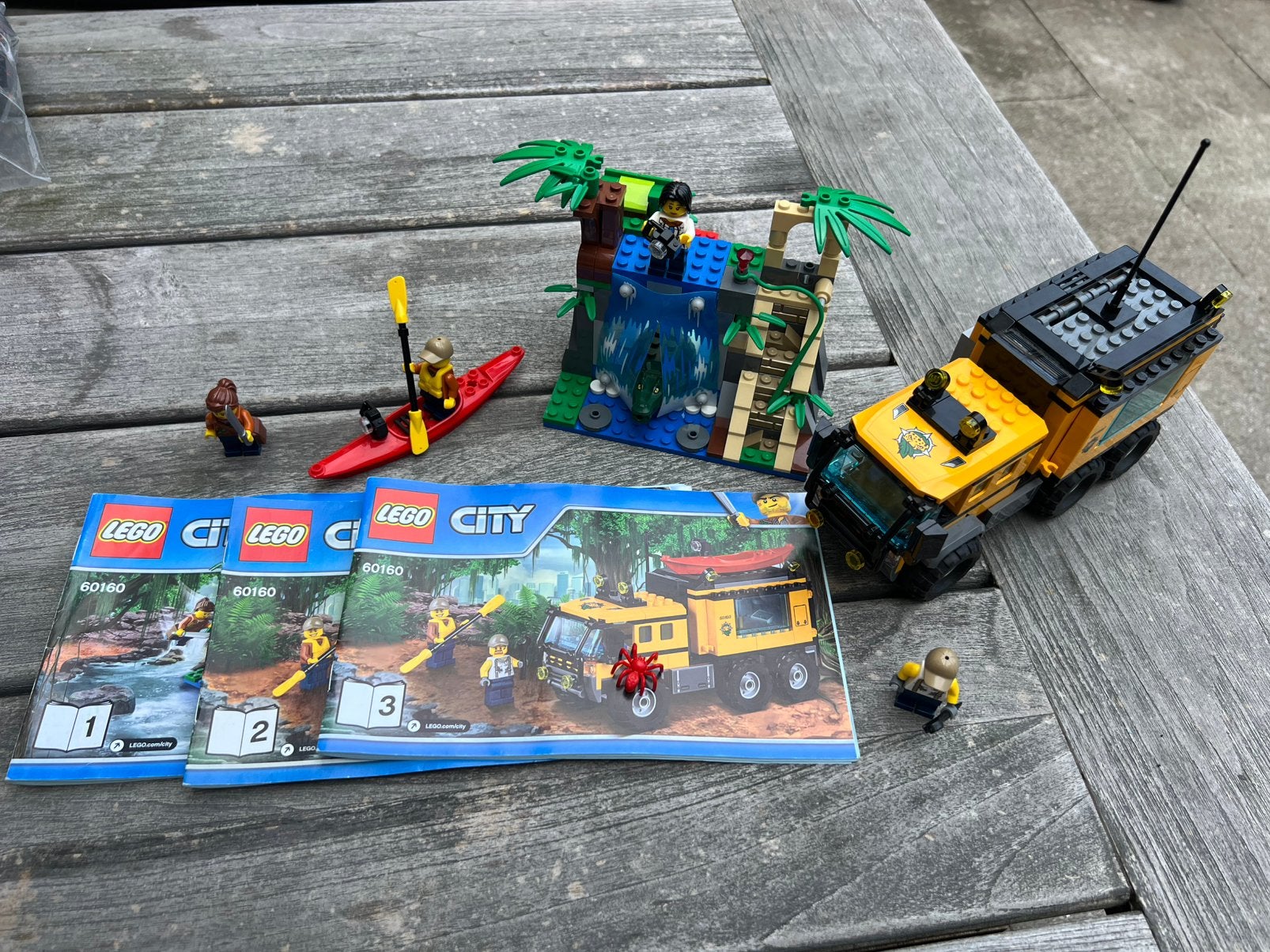 Lego city  jungle lab 60160, Ophalen of Verzenden, Zo goed als nieuw