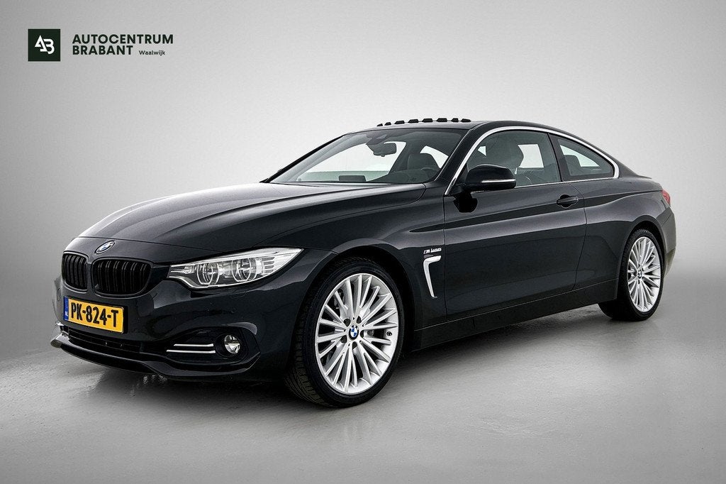 BMW 4-serie Coupé 435i xDrive Luxury Line(Goed OnderH, Pano, Auto's, BMW, 4-Serie, 4 stoelen, Zwart, Bedrijf