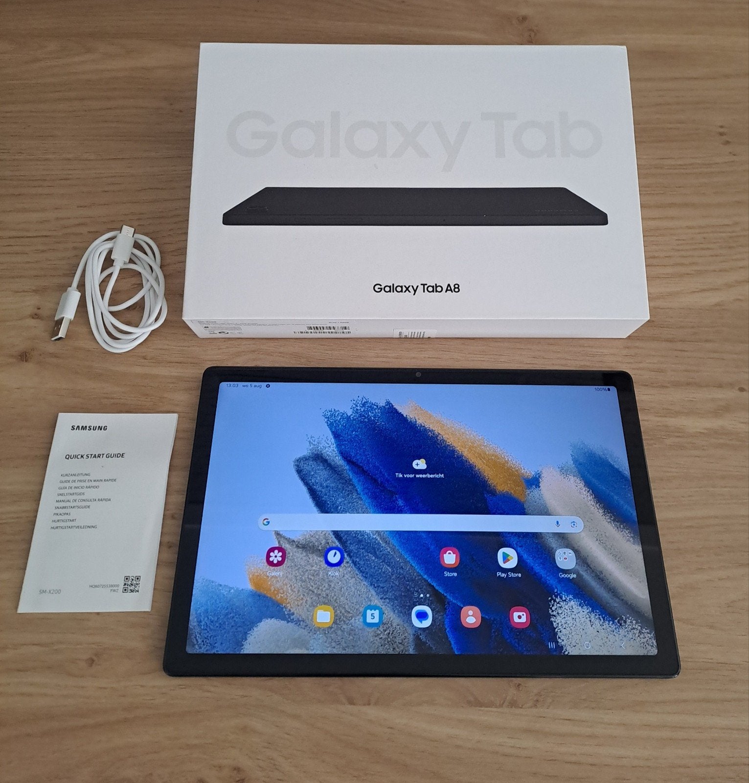 Samsung Galaxy Tab A8  (SM-X200), 10 inch, 32 GB, Ophalen of Verzenden, Zo goed als nieuw